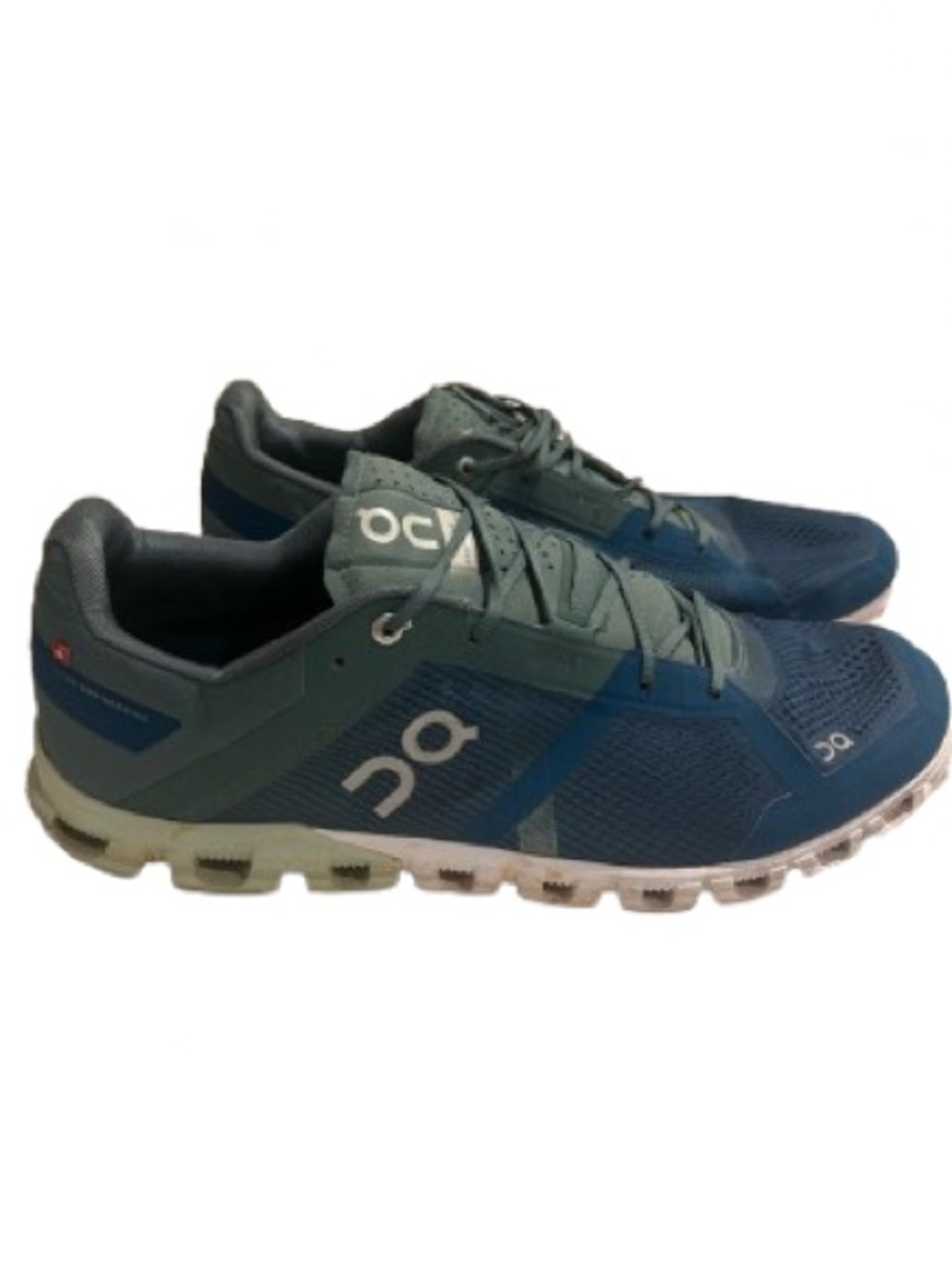 On Running CloudFlow. Mens 13 Sea|Petrol